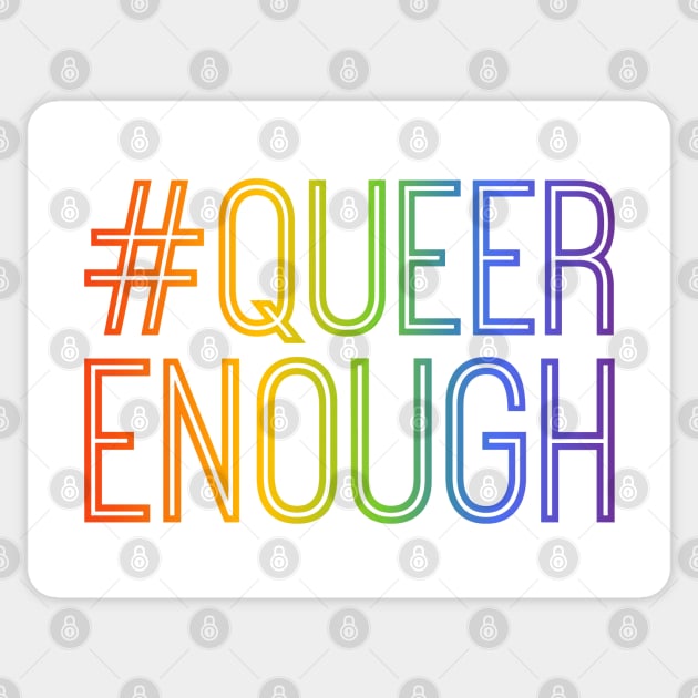 #QUEERENOUGH Sticker by queerenough